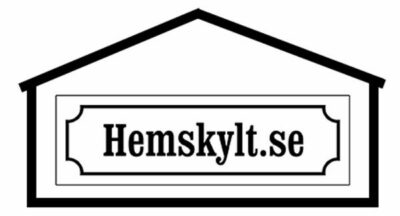 Hemskylt-loggan